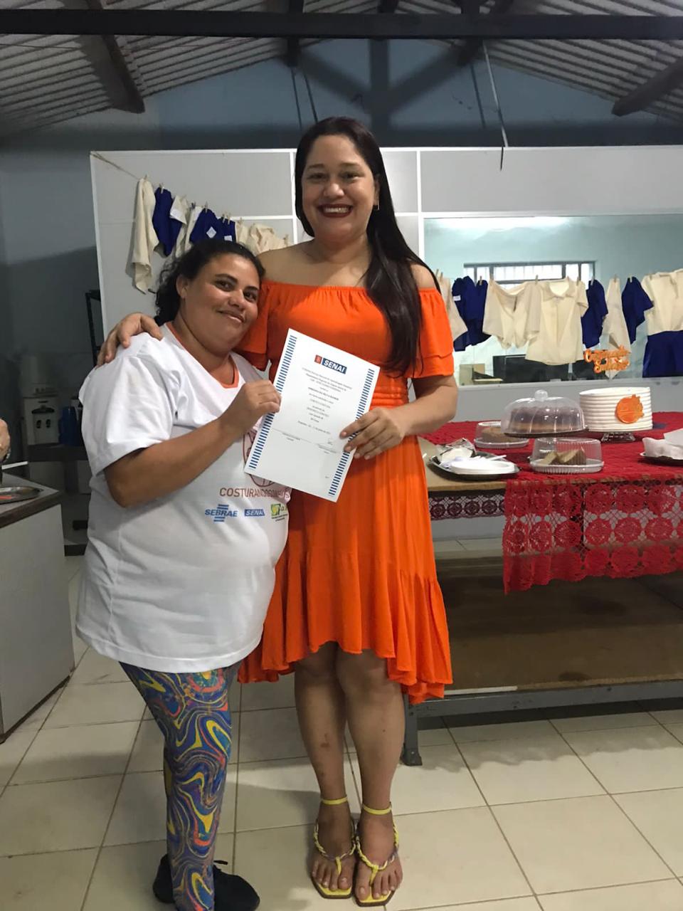 Costurando Sonhos — atividade em aula
