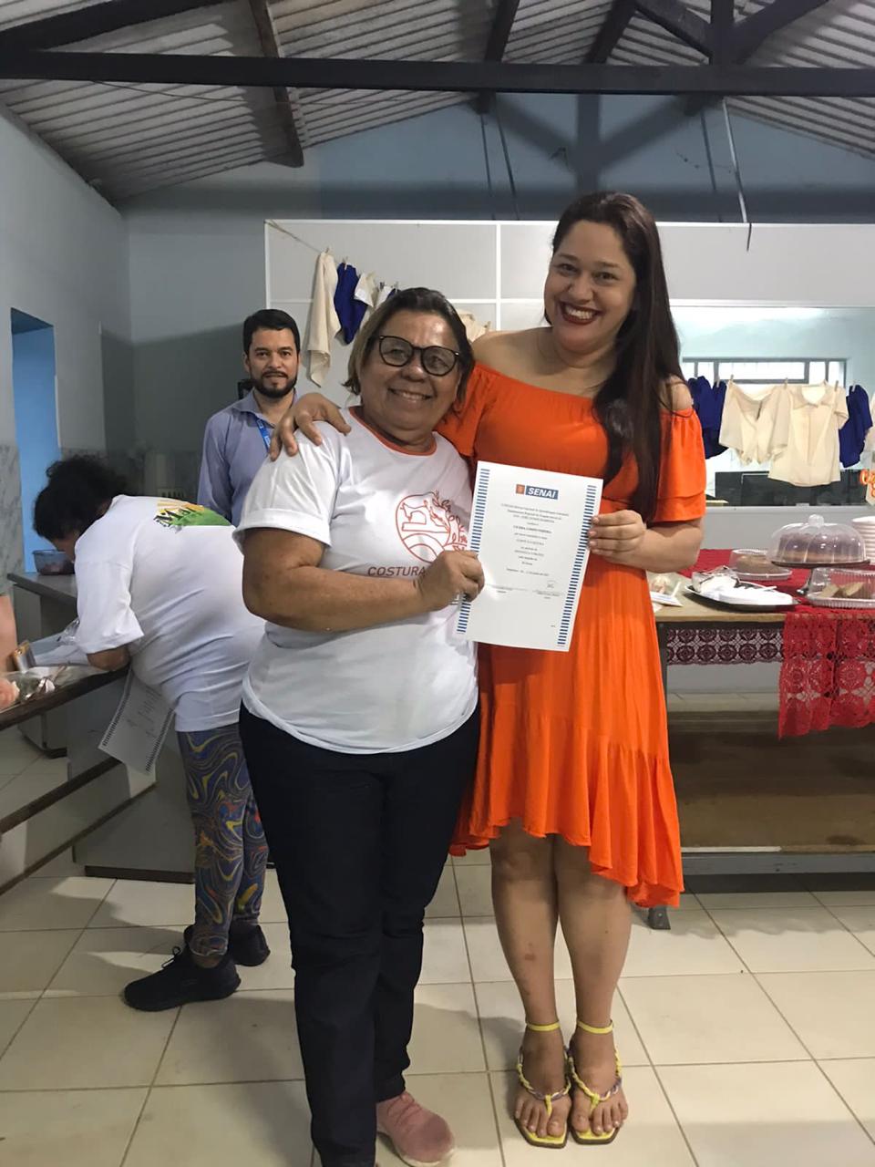 Costurando Sonhos — alunos em atividade