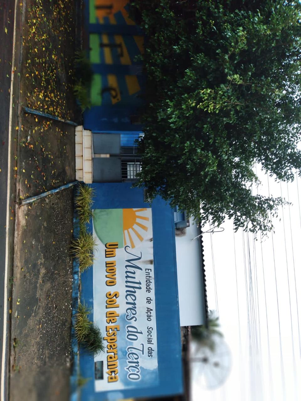 Vista da frente da ONG MaiOrFé